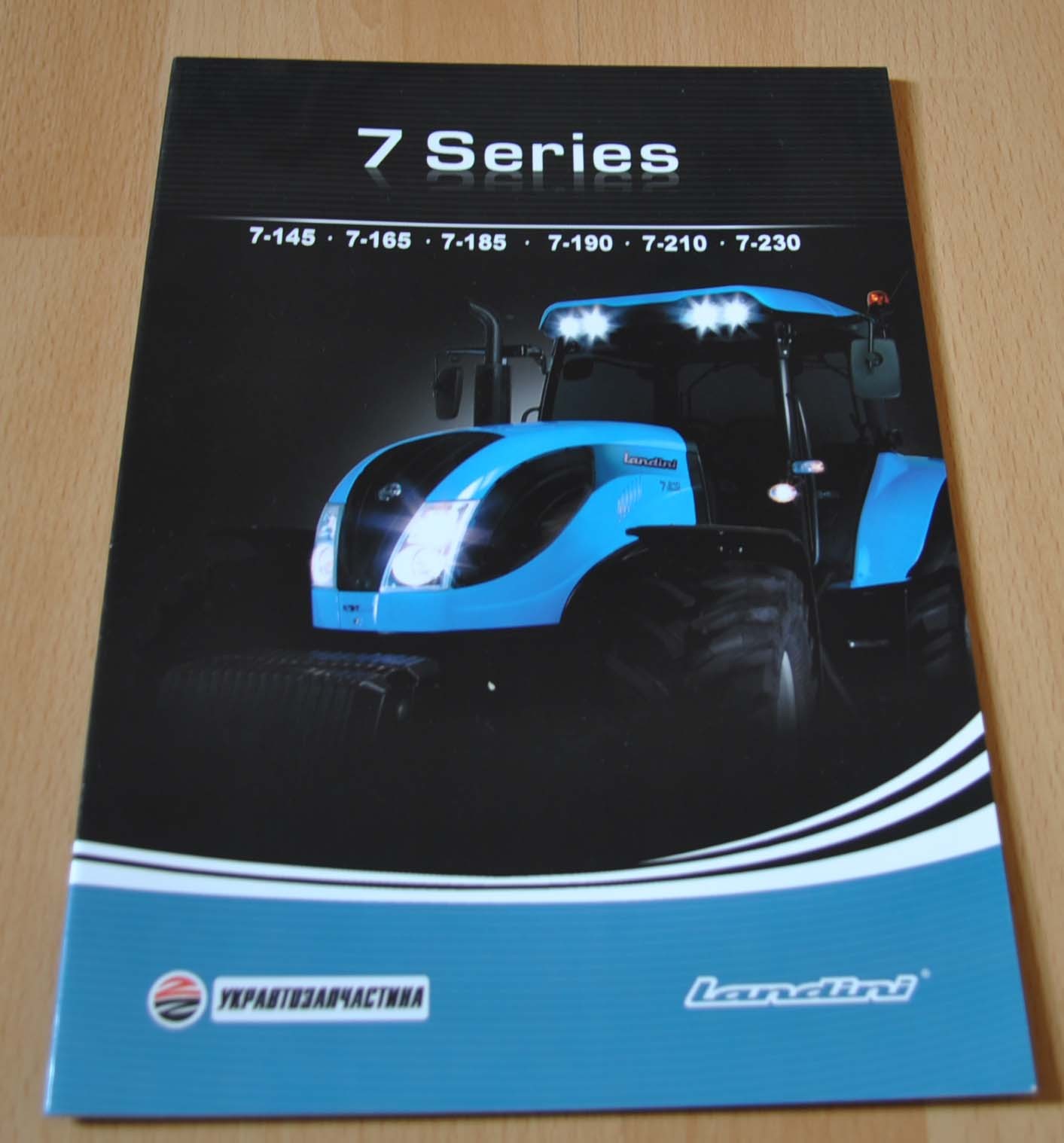 Landini Series 7 Tractor Agriculture Brochure Prospekt