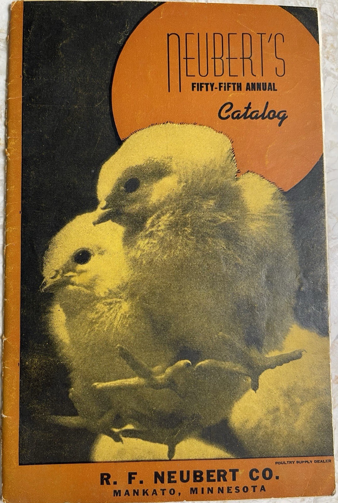 Vintage 1945 Neubert&rsquo;s Neubert Poultry + Supply Catalog Mankato MN