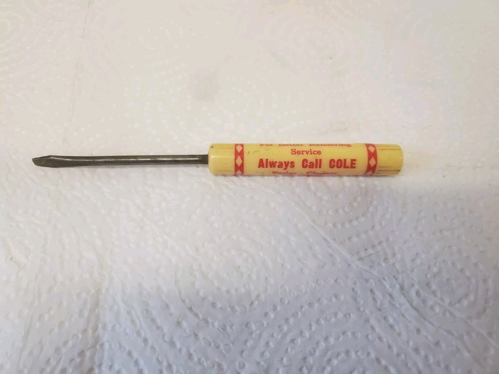 Small 4-1/3&Prime; Screwdriver Cole Rendering Service Hudson Waterloo Phone Iowa