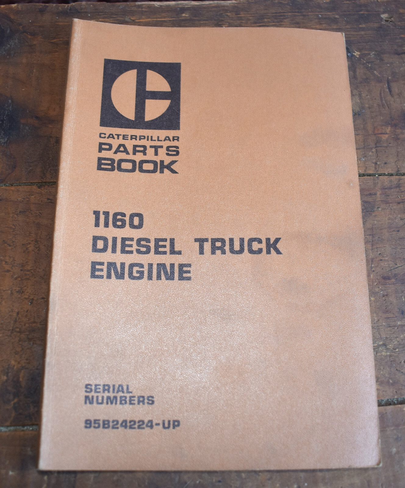 1975 Caterpillar 1160 Diesel Truck Engine Parts Book Catalog