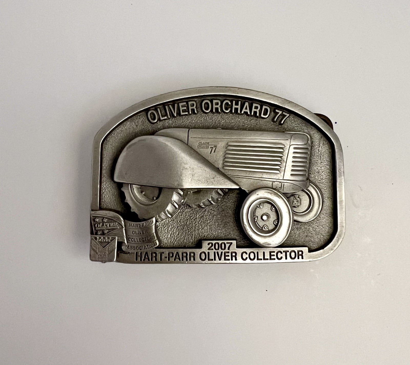 2007 Hart-Parr Oliver Collector Orchard 77 Belt Buckle Limited Edition # 455/500
