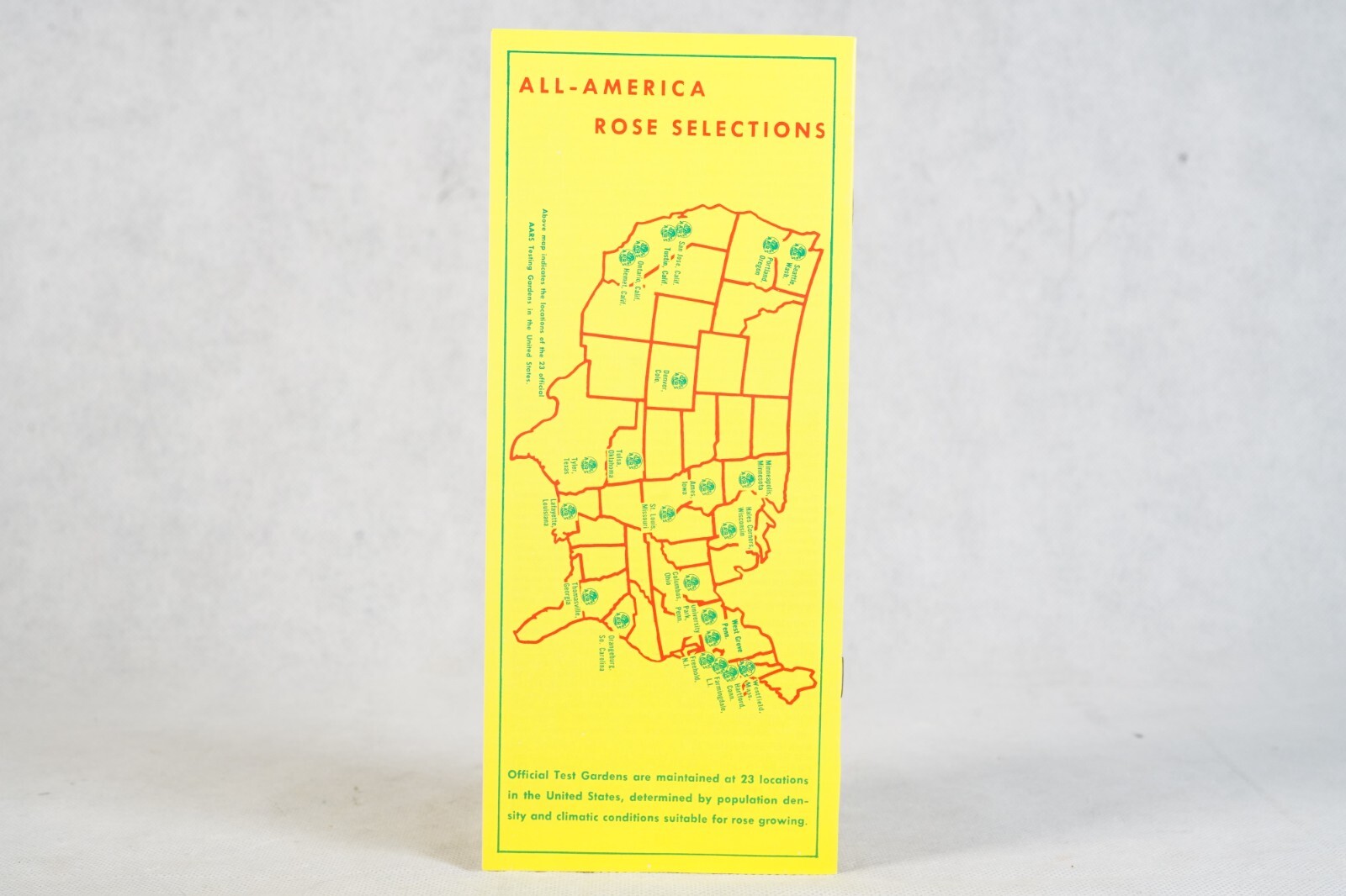 Roses are for You All-America Rose Selections Iowa Agricultural Vintage Brochure
