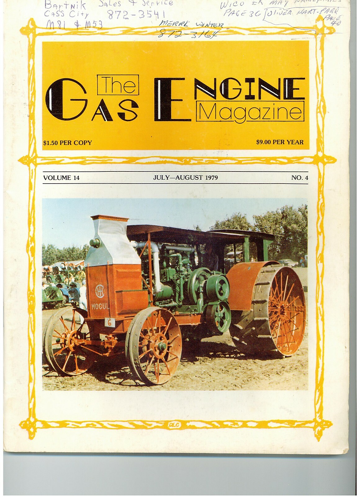 Cost Cutting Tips on Restoring Old Engines, 1979 Gas Engine Magazine, Deere AR