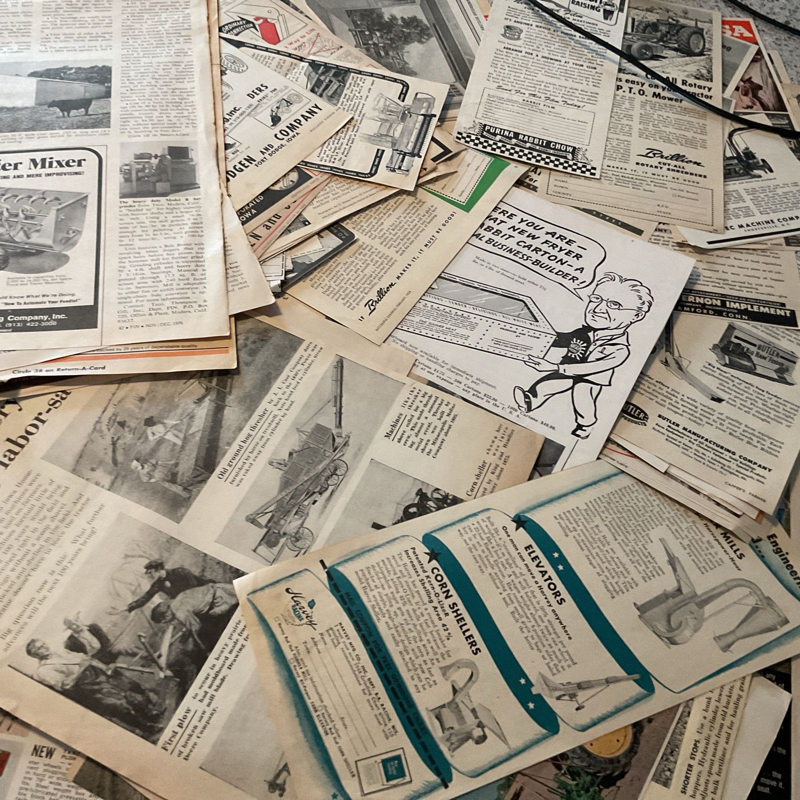 150+ Farming Agricultural Farm Related Print Ads 1920-70’s Vintage