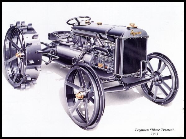 1933 Ferguson Black Tractor NEW METAL SIGN: 9×12&Prime; & Free Shipping