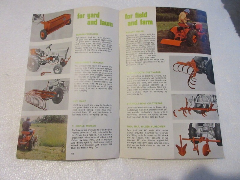 VINTAGE TRACTOR SALES CATALOG ECONOMY