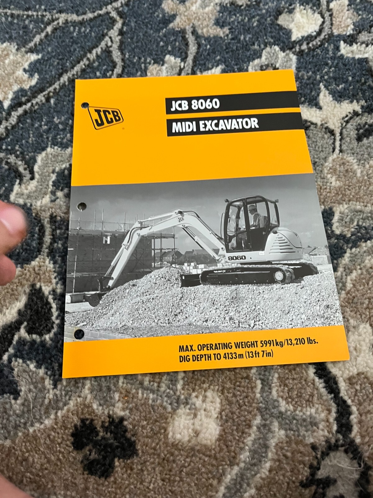 JCB 8060 Mini Excavator Brochure FCCA