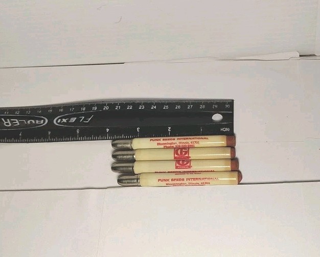 Lot Of 4 Funk&rsquo;s G Hybrid Bloomington, Illinois Builet Pencils