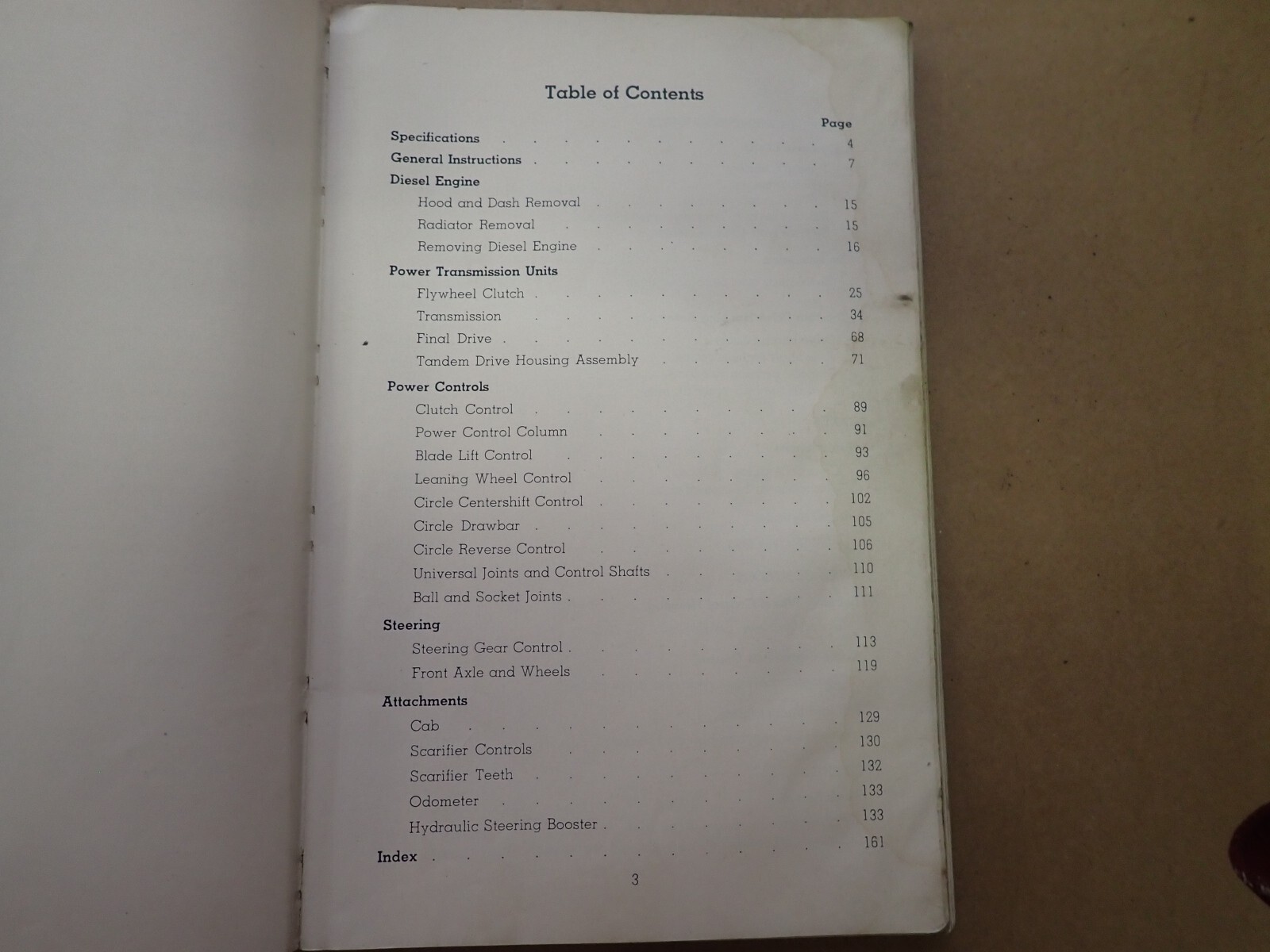 Original 1955 Caterpillar 12 Serviceman&rsquo;s Reference Book Maintenence Manual