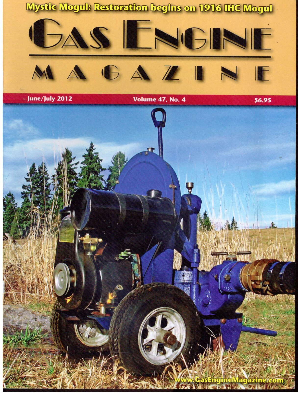 CMC trench pump, 1 ½ HP McCormick-Deering Model M, 6 HP Ingeco Type W Engine