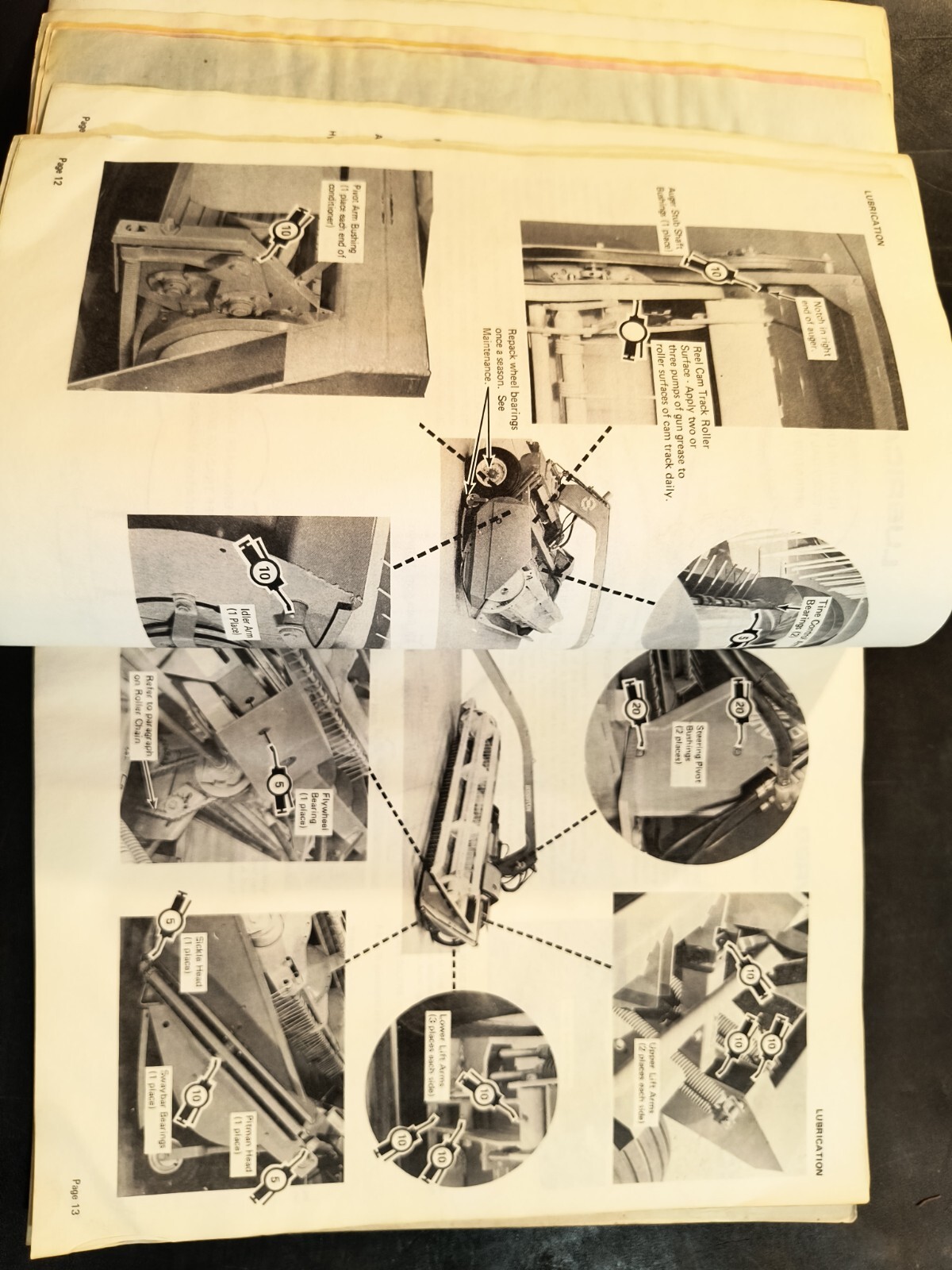 1970s Hesson 1014 Windrower Operators Manual Dealer Brochure
