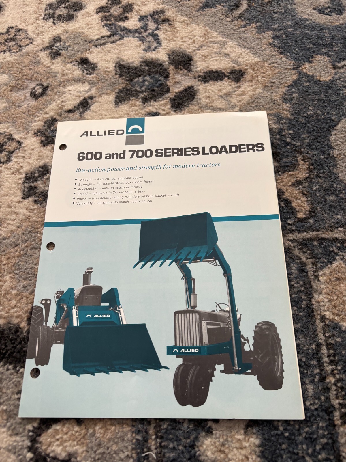 Allied 600 700 Series Loaders Brochure FCCA25