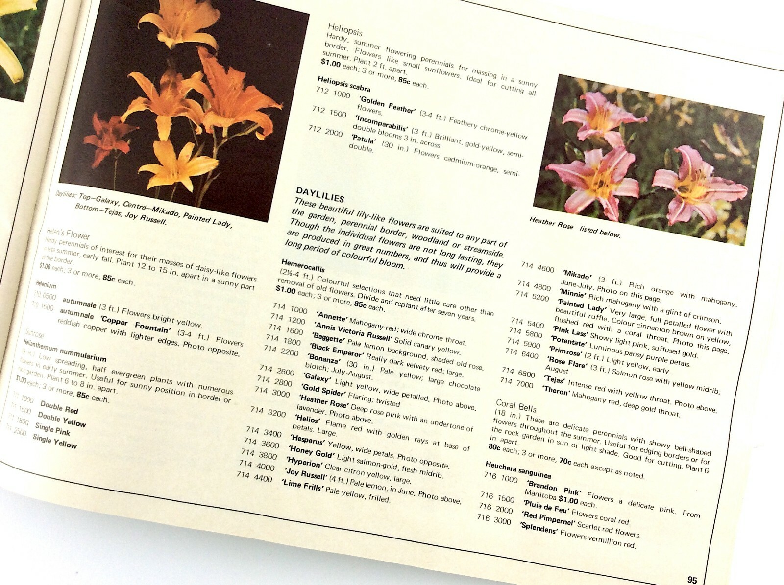 Sheridan Nurseries 1971 Garden Plants Flowers Booklet Guide Catalog L346