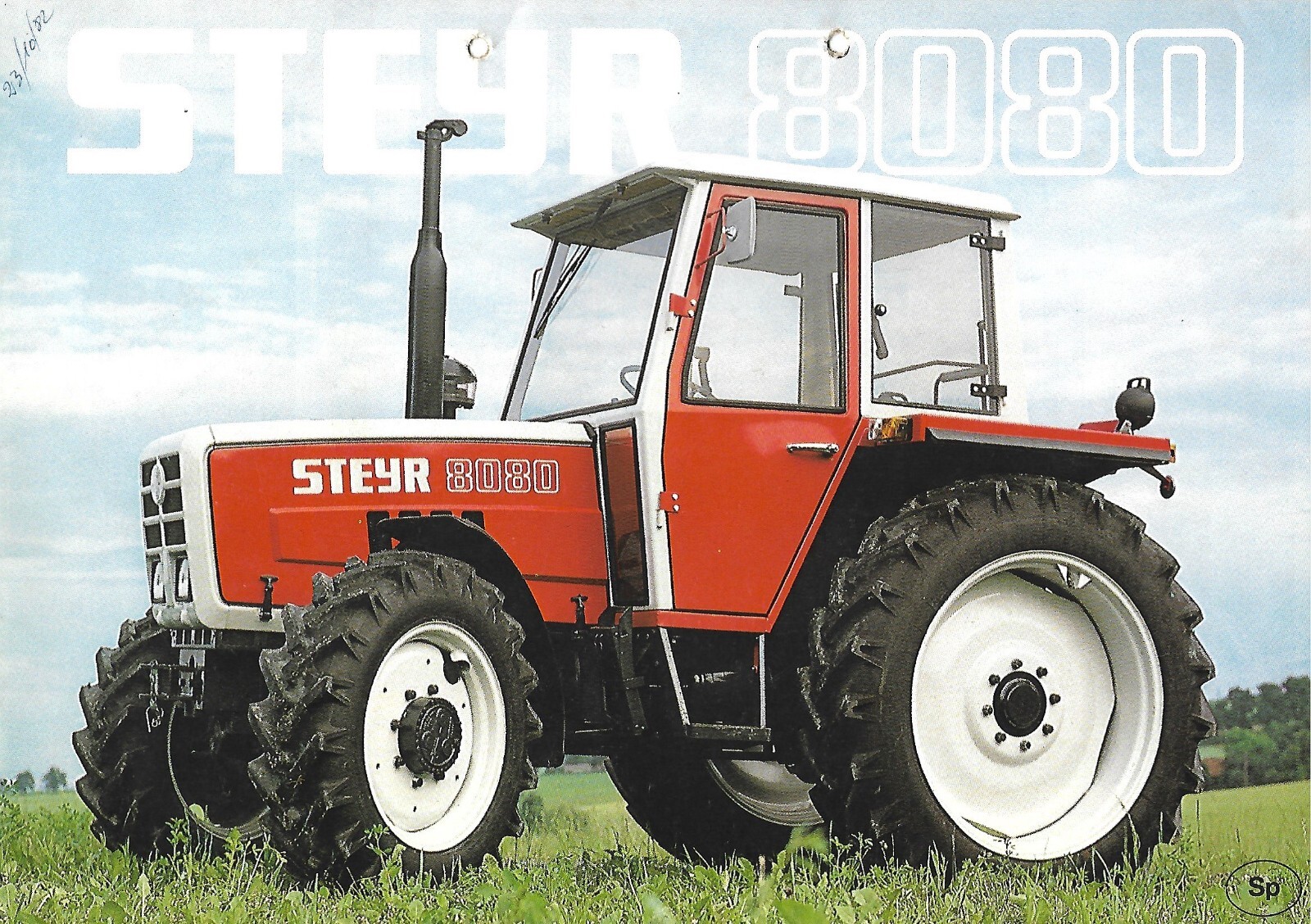 Farm Tractor Brochure – Steyr – 8080 – c1979 (SPANISH) (F8398)