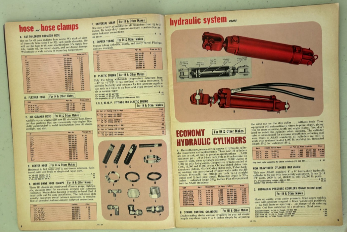 International Harvester Parts & Accessories For 1966 Brochure DCPA26