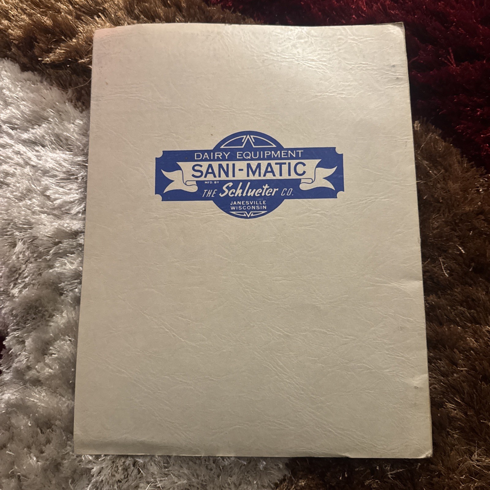 Rare Vintage 1953 Sani-Matic Dairy Washing and Sterilizing Equipment Ad Brochure