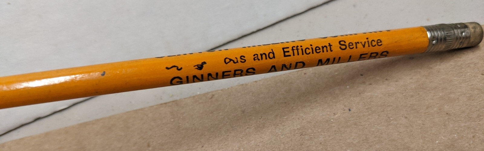 Vintage Clinton Milling Co. Phone 213-J Clinton South Carolina S.C. Pencil
