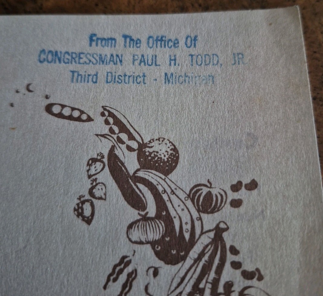 Vintage 1960 Family Fare Food Management and Recipes US Dept Agriculture Todd