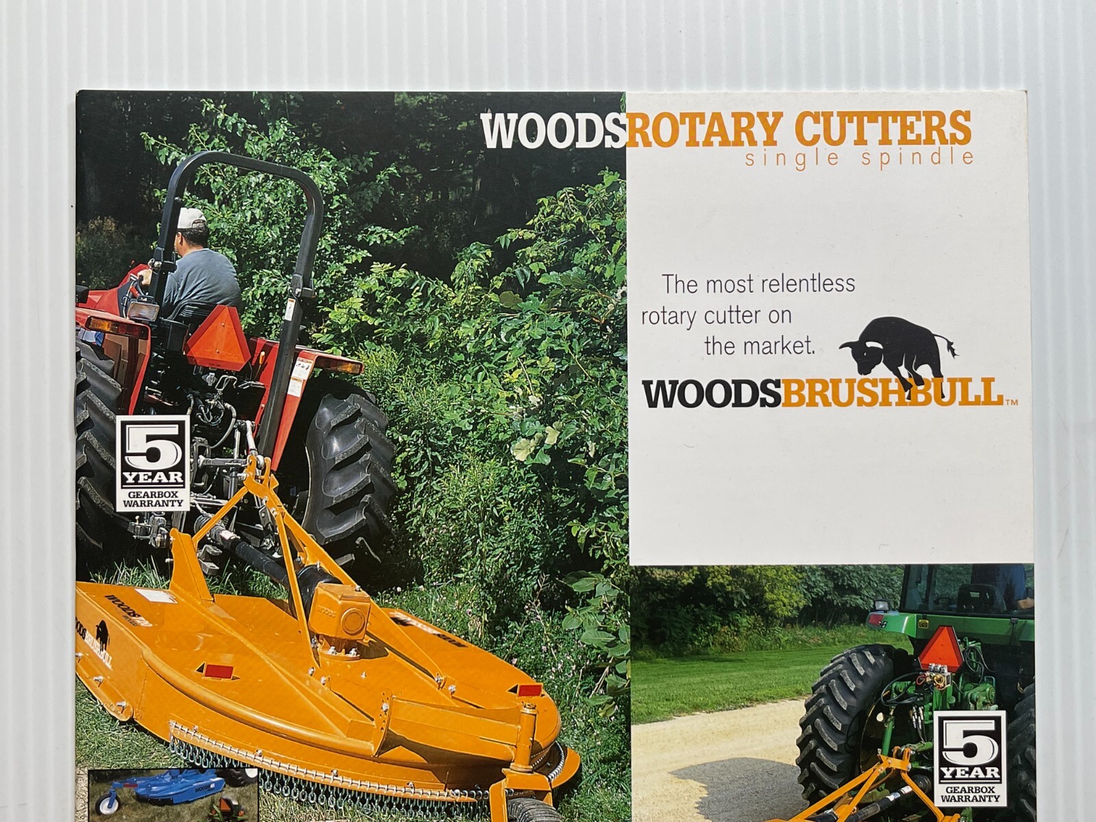 Woods Rotary Cutters / Mowers Sales Brochure *Original Dated 2006* (10 Pages)