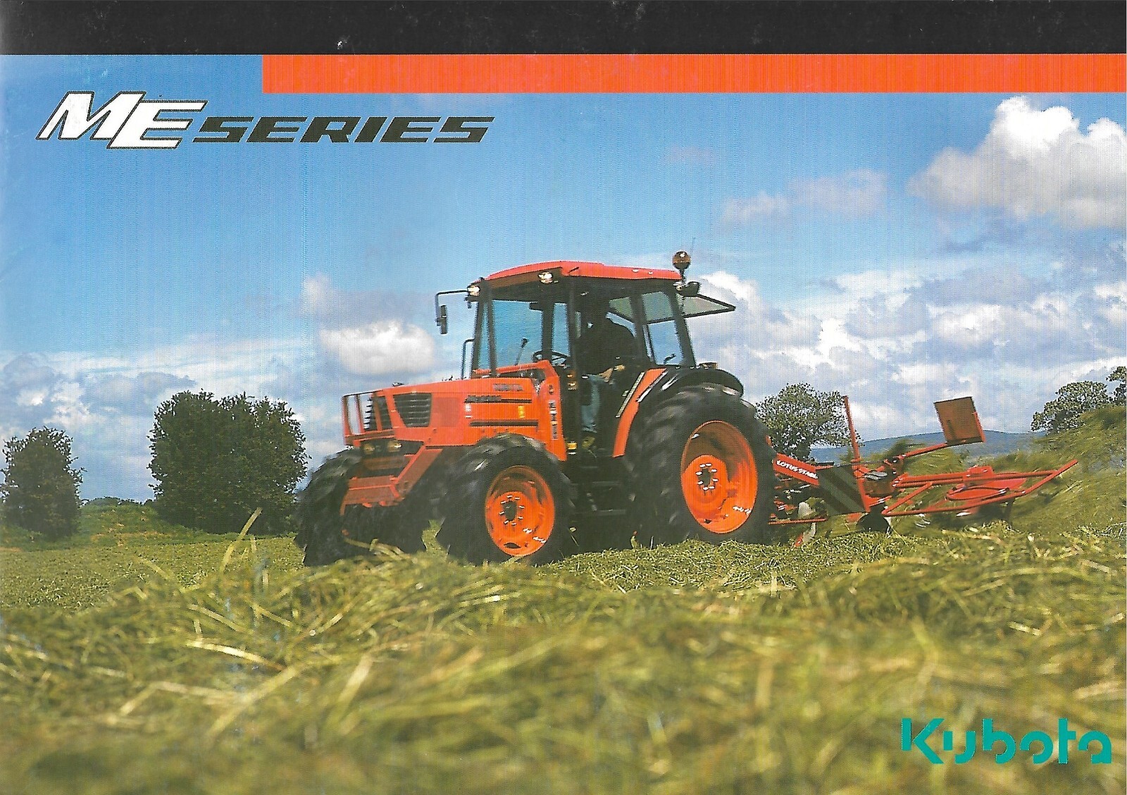 Farm Tractor Brochure – Kubota – ME 5700 8200 9000 DTQ – ME series (F8128)