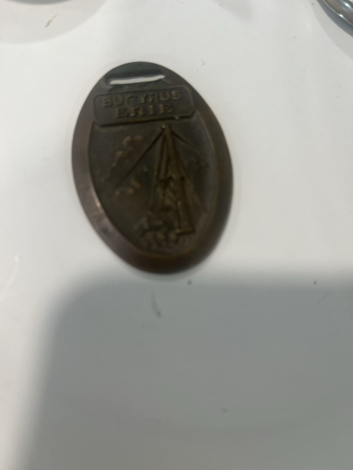 Vintage Bucyrus Erie Watch Key FOB