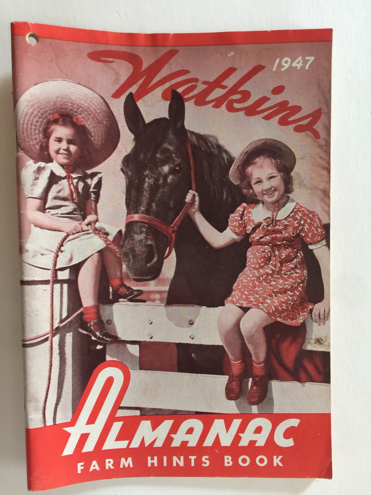 Lot Of 8 Antique Almanacs 1937-1954 Farming Health Great Ads Agriculture