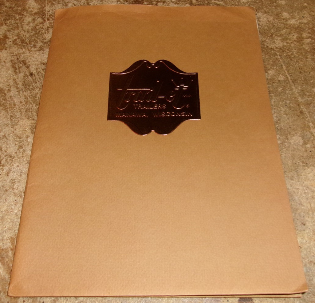 1979-80 trail-et assorted horse + livestock trailers brochures nice shape used
