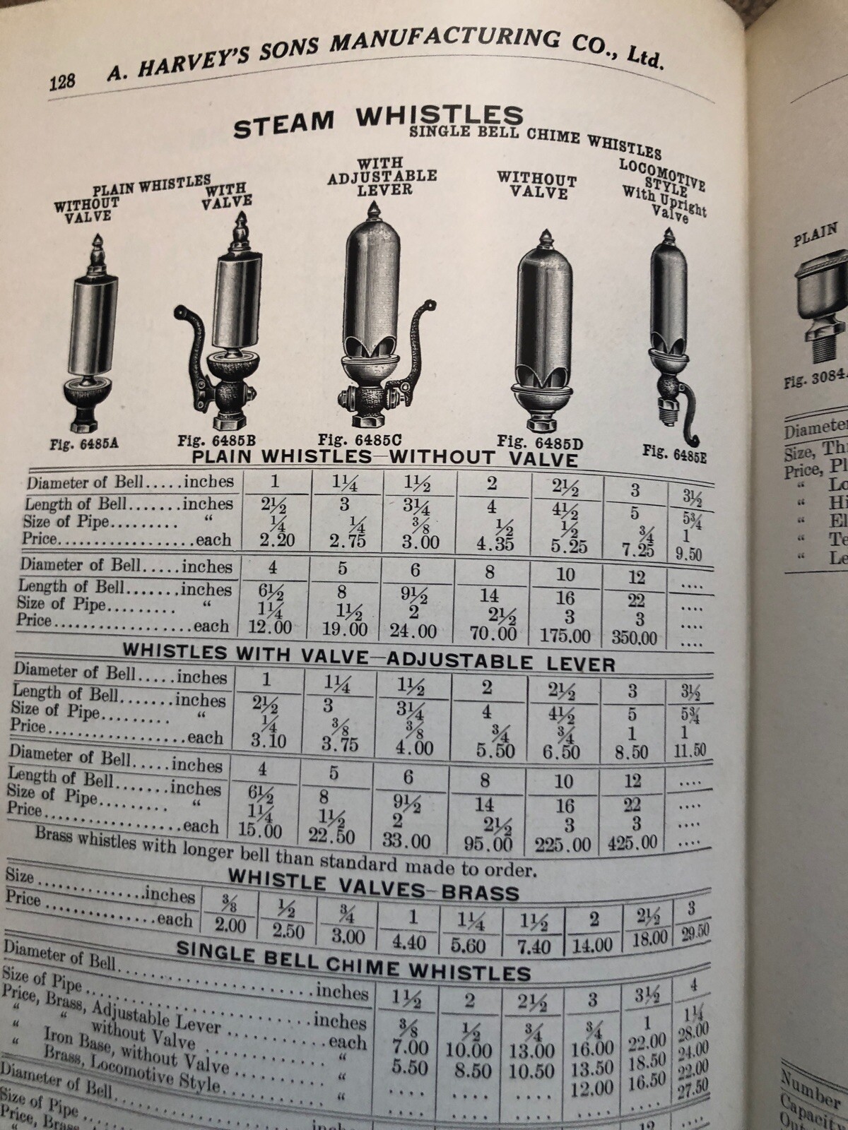 A. HARVEY SONS MANUFACTURING STEAM GAS WATER GOODS CATALOG GREAT GRAPHICS. 571 P