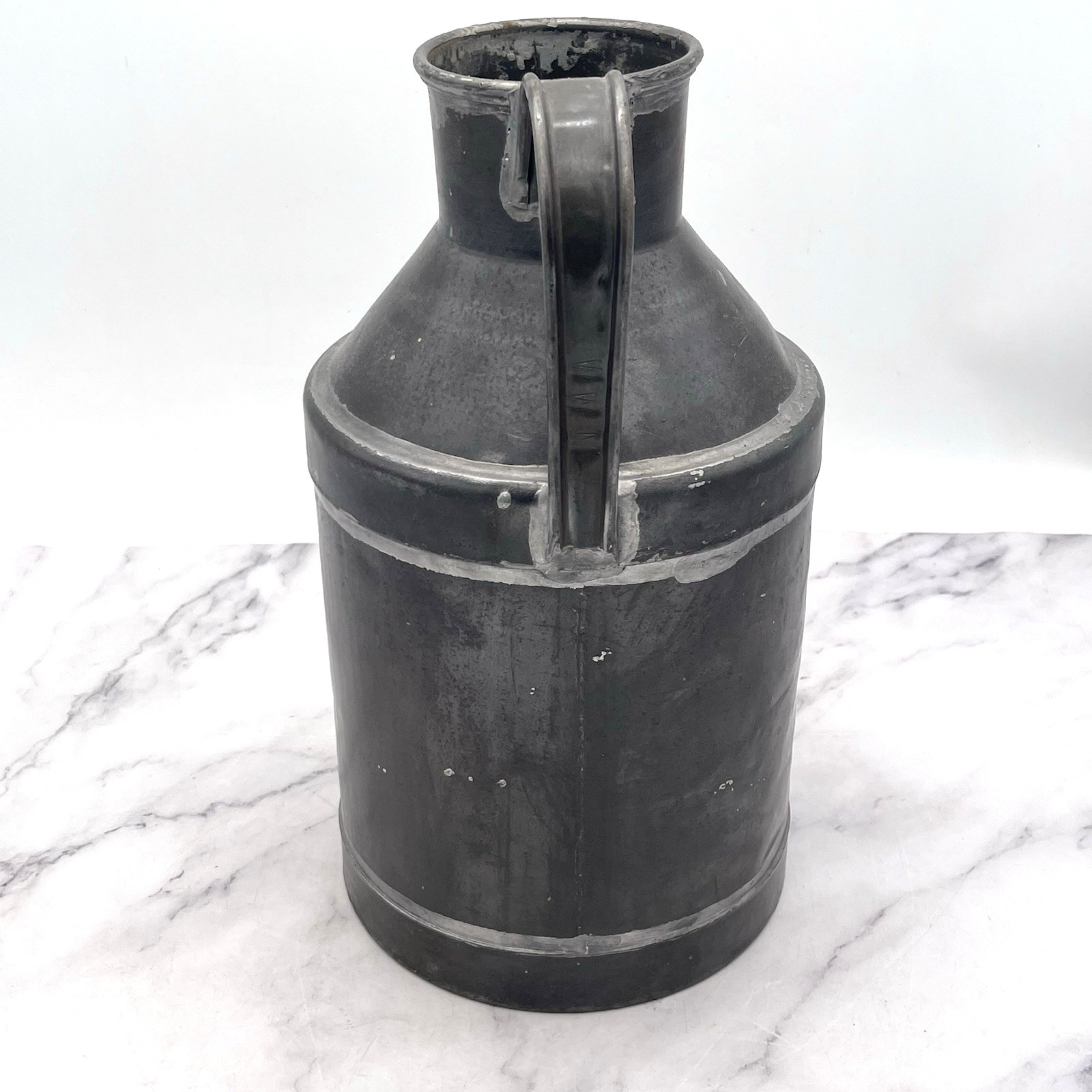 Antique Dairy Milk Can Metal Farm Advertising