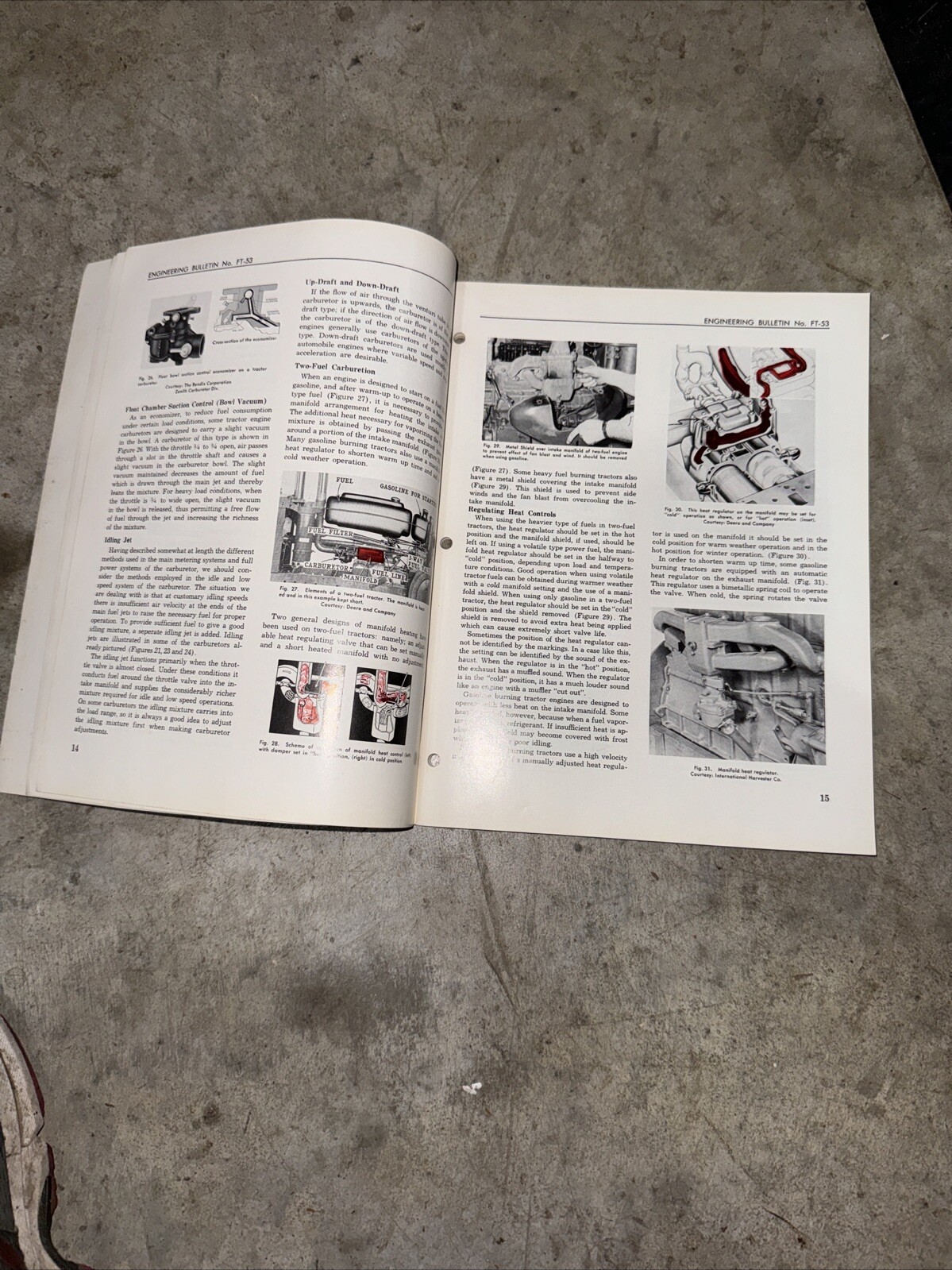 Vintage Standard Oil Division Engineering Bulletin – Farm Tractors (T1)
