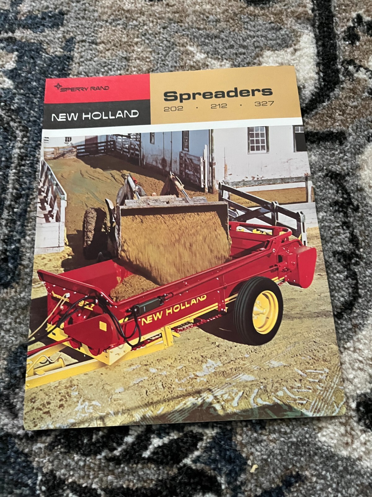 New Holland 202 212 327 Manure Spreader For 1971 Brochure FCCA