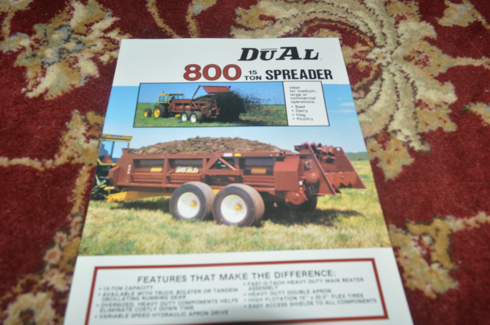 DuAl 800 Spreader Brochure BASE