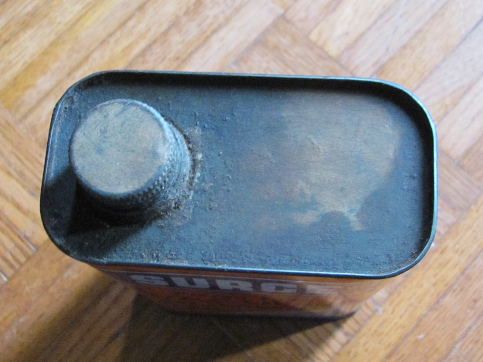 VTG DAIRY FARM SURGE VACUUM PUMP 32 OZ VACUUM PUMP OIL CAN BABSON CHICAGO SIGN