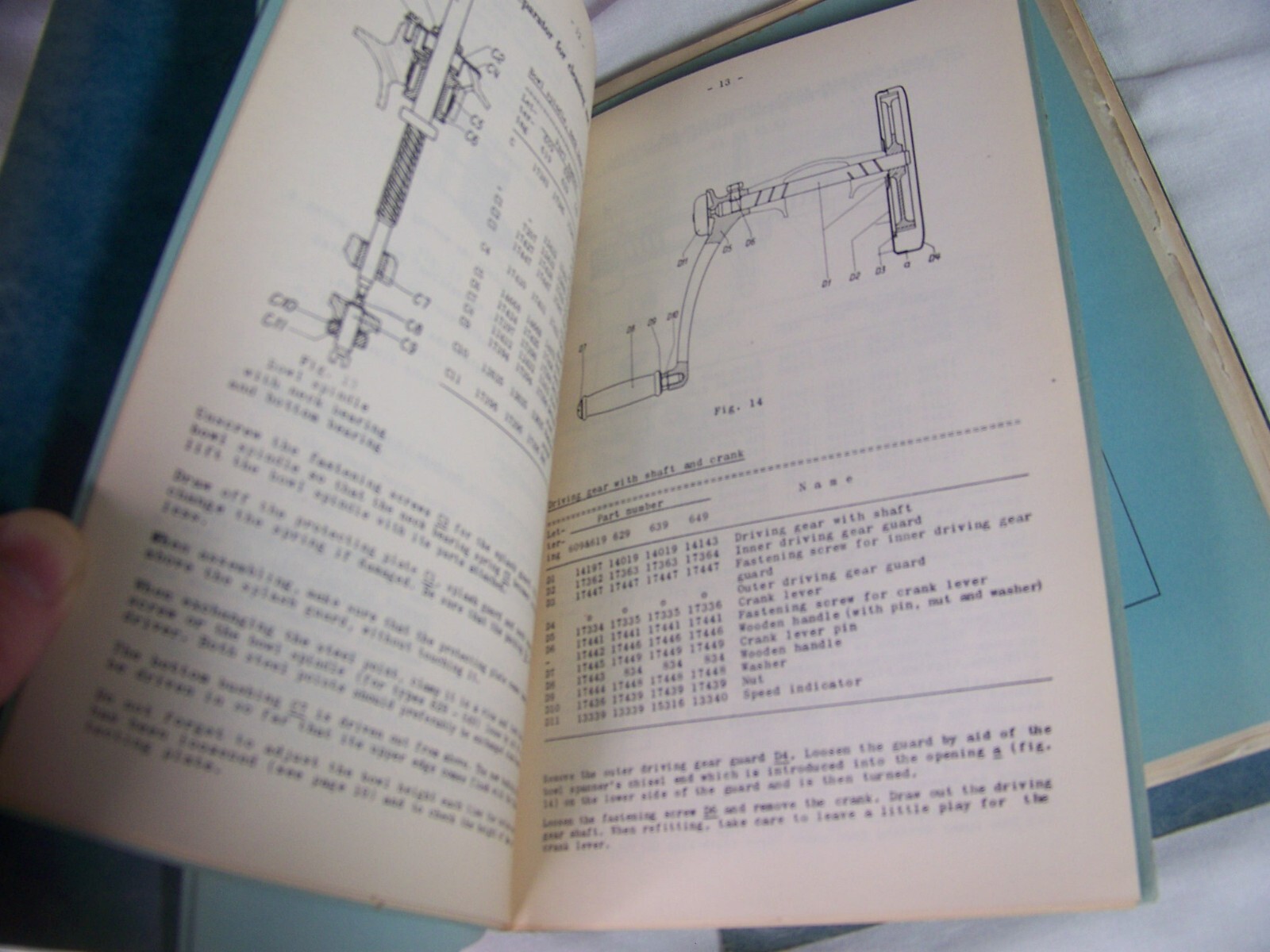 c1949 VINTAGE VIKING CREAM SEPARATOR ADVERTISING BOUND INSTRUCTION MANUAL LOT