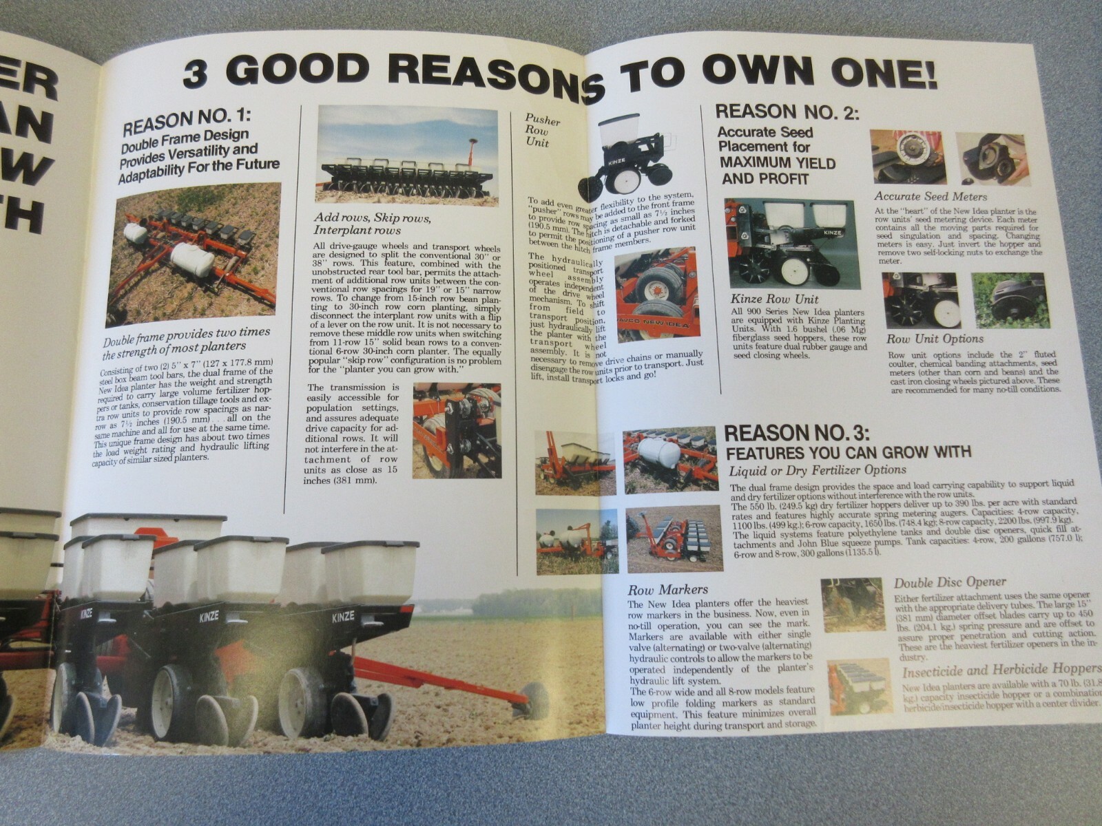Avco New Idea Planters Sales Brochure