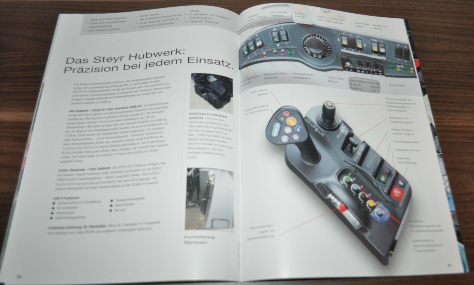 Steyr CVT 120 130 150 170 Tractor Brochure Prospekt