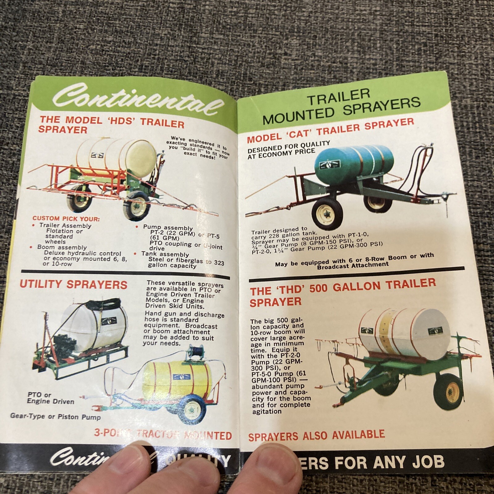 Continental Belton Co Dealer Farm Machinery Advertising Continental Line