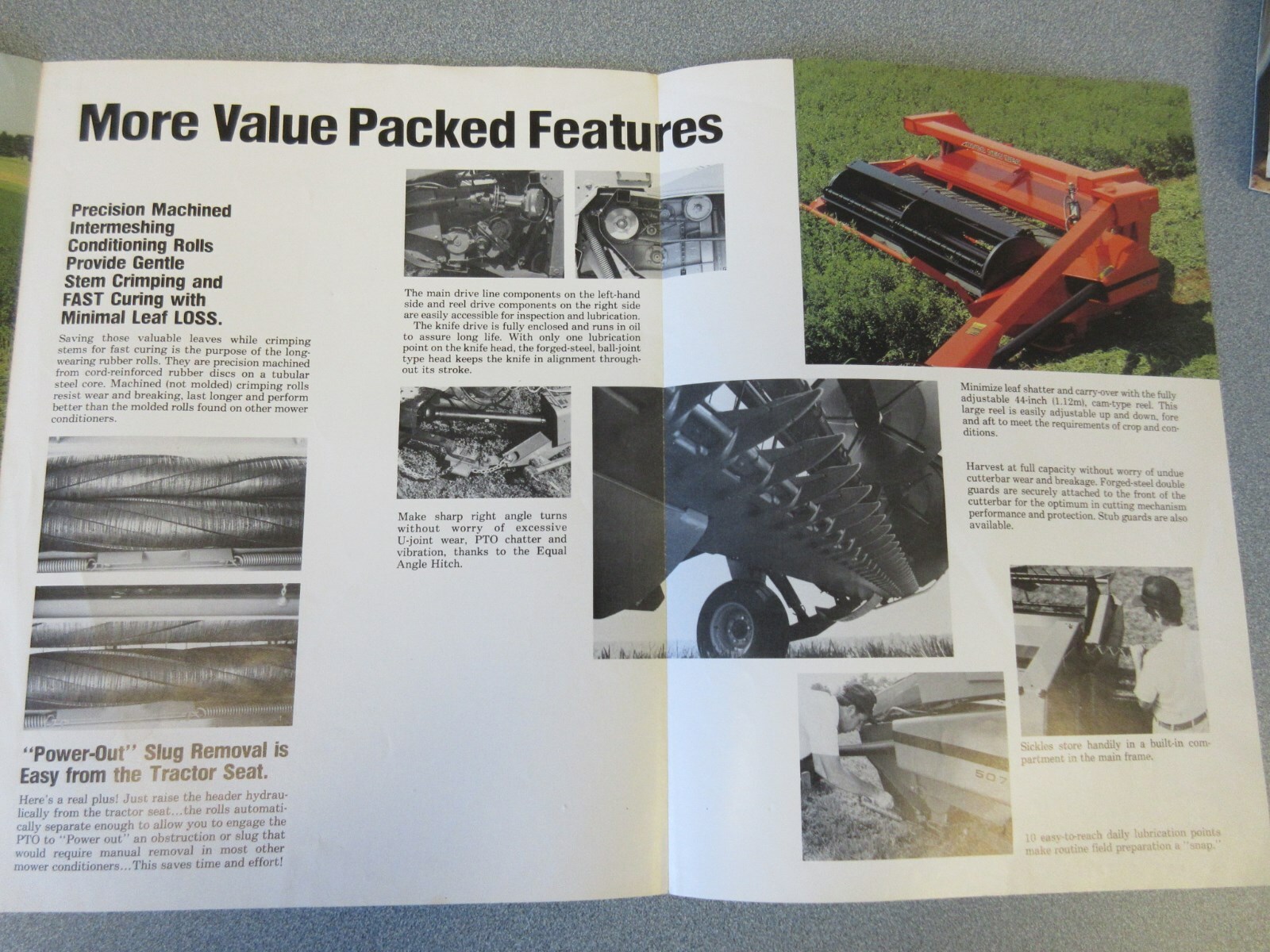 Avco New Idea Mower Conditioners Sales Brochure