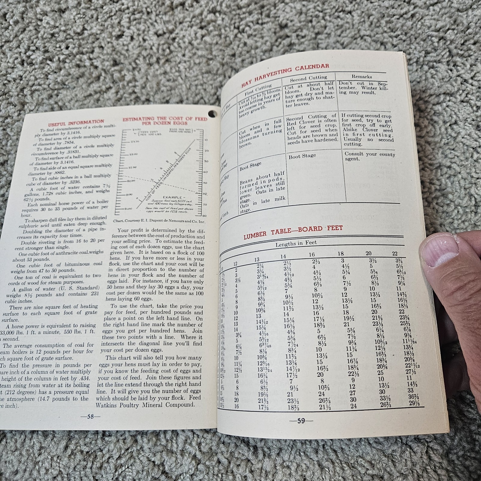 Vintage 1944 Watkins Farm Hints and Rules Booklet