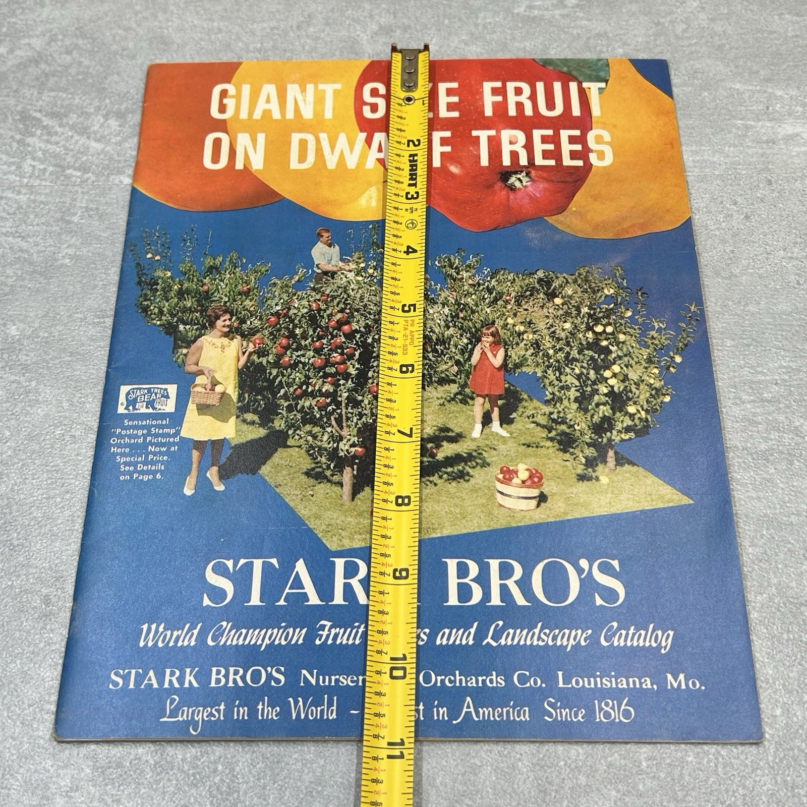 Vintage 1960s Stark Bros Nurseries & Orchards Dwarf Fruit Trees Catalog