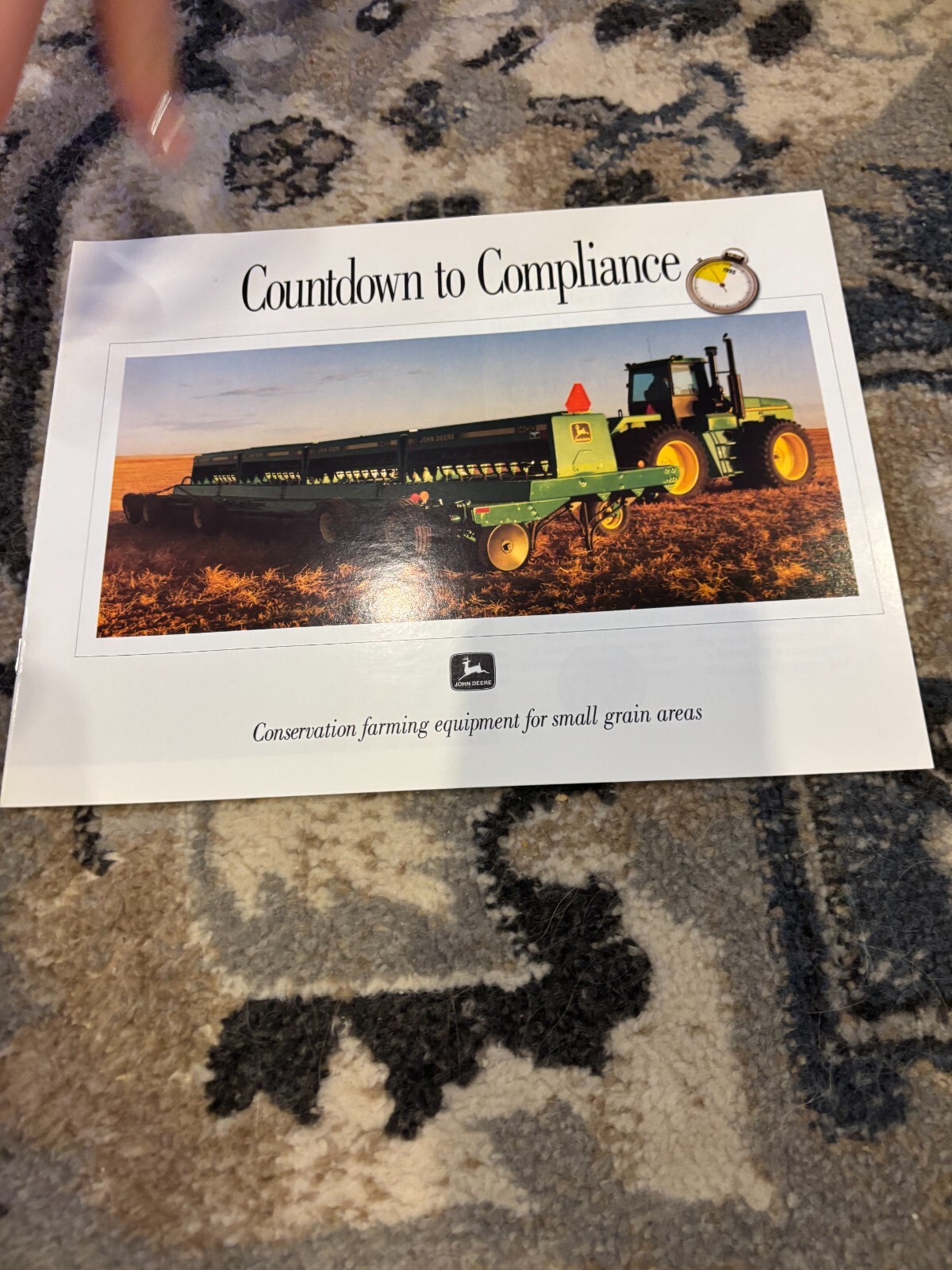 John Deere Count Down to compliance For 1993 Brochure FCCA25