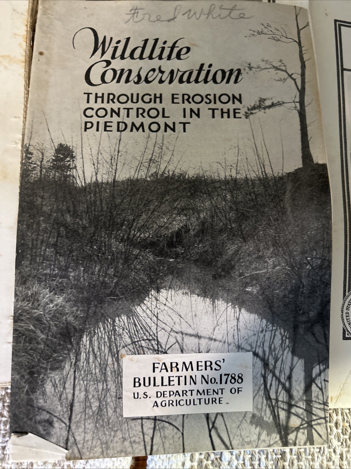 Lot Of 12 USDA 1930’s Farmers Information, Environmental Control Wildlife More 2