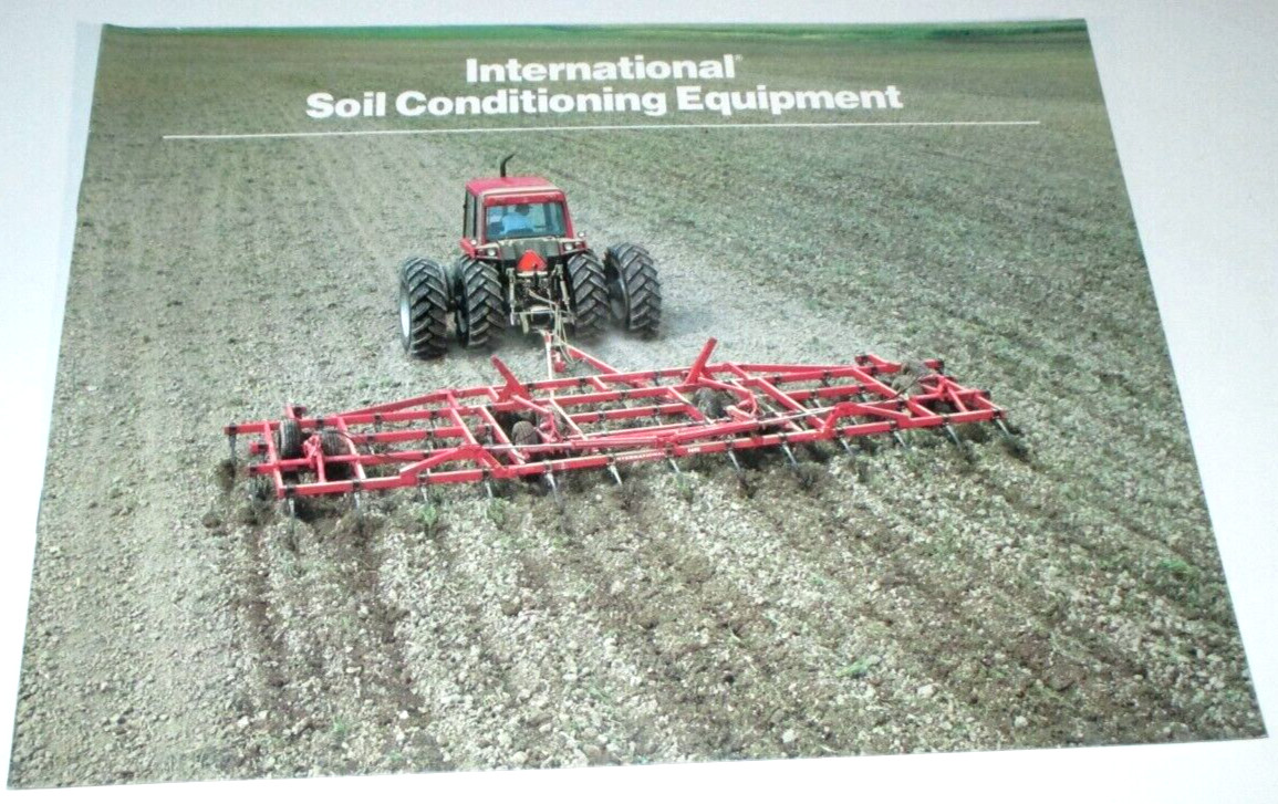 *IH International Soil Conditioning Equipment Sales Brochure 6500 4700 5500&more