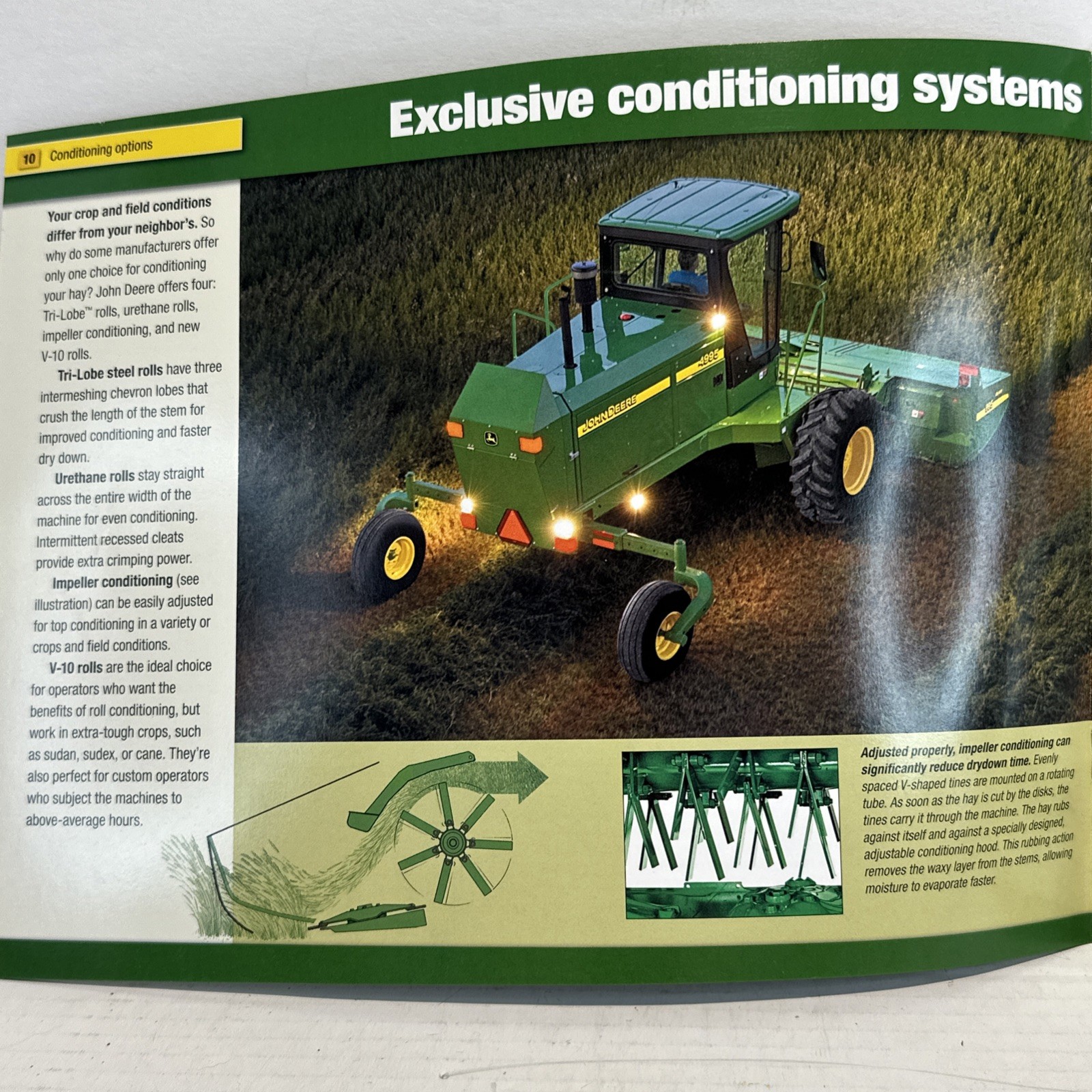 John Deere Windrowers For 2006 Brochure
