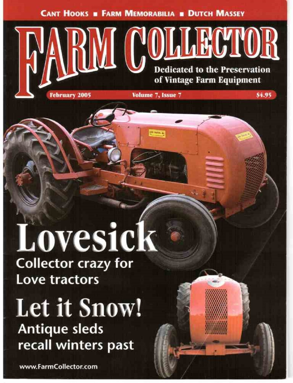 LOVE & Friday tractor, Cant Hooks & Peavey, Snow Sled collection