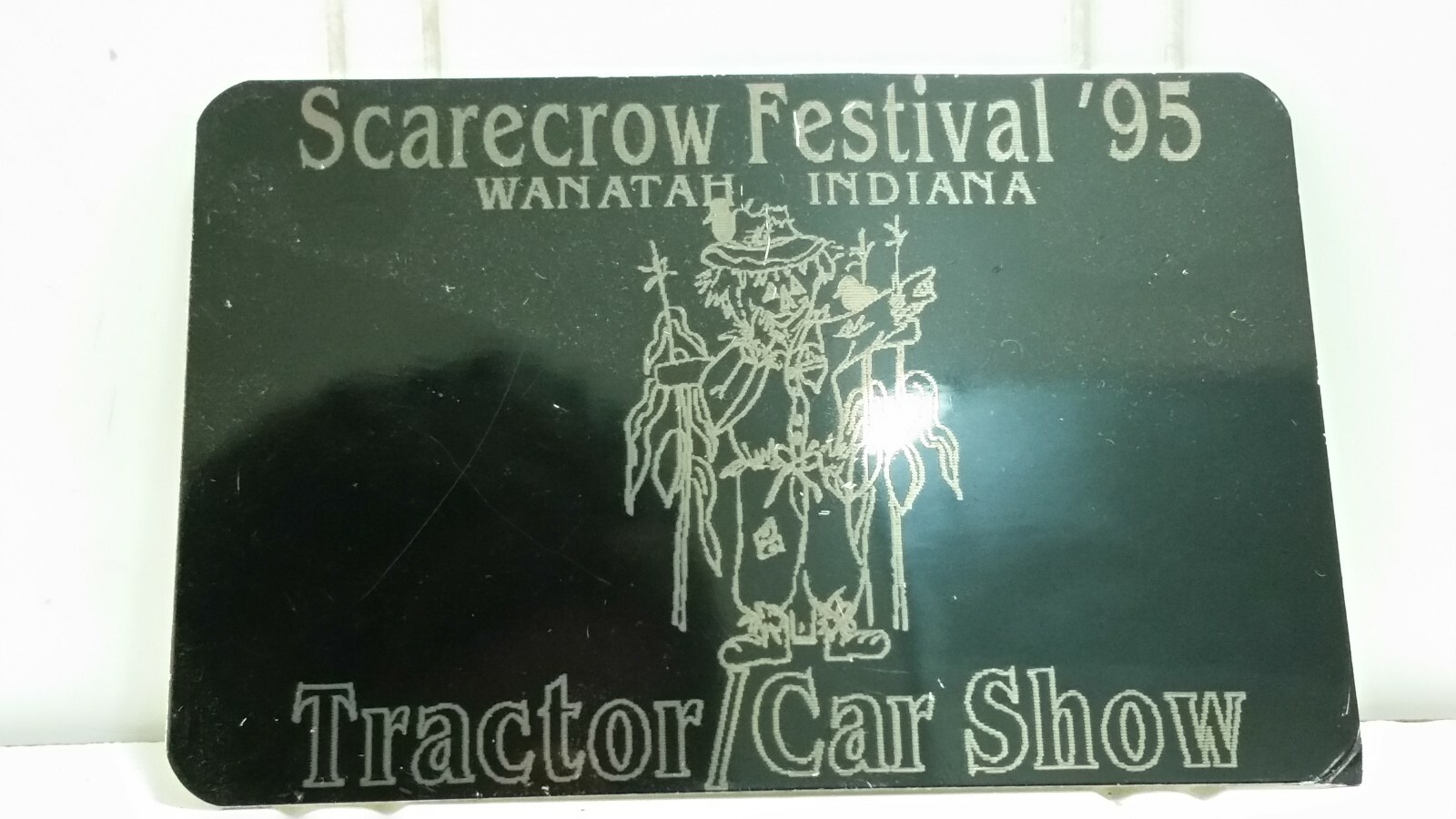 Show EXHIBITOR PLAQUE Lot Steam Gas Harvest Fest Car Tractor Power Indiana