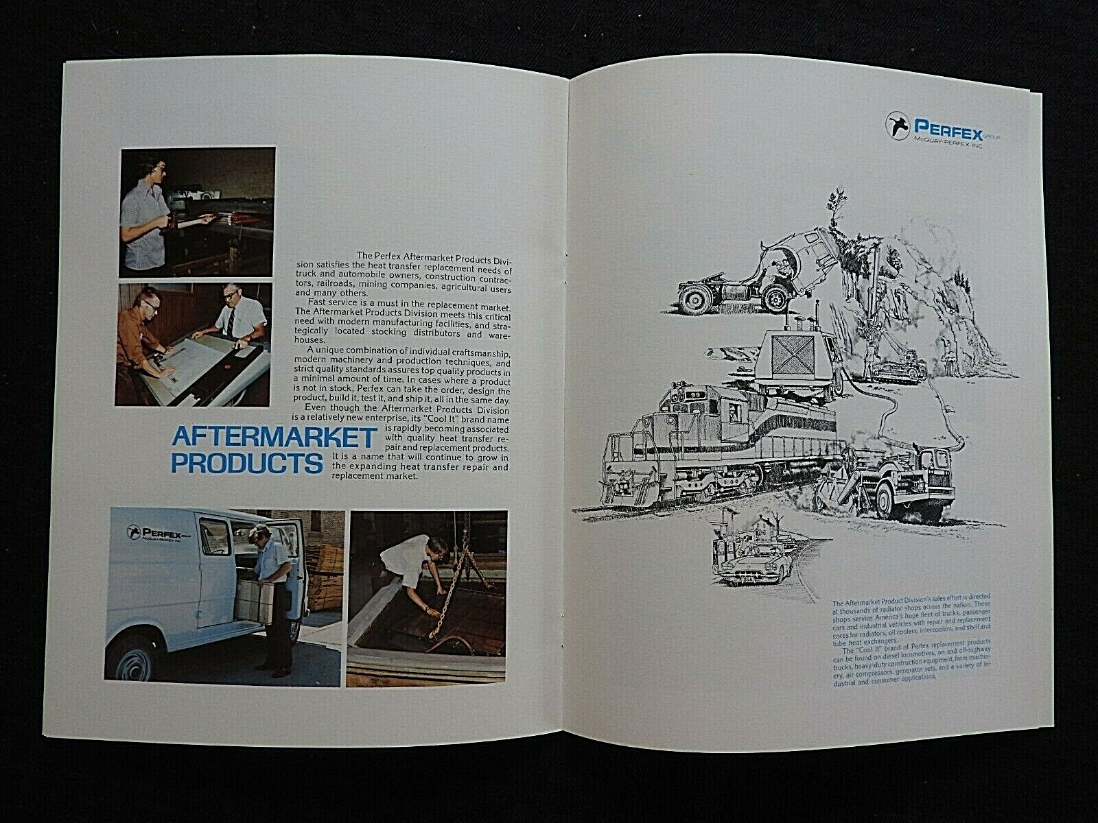 c1980 McQUAY-PERFEX AUTOMOTIVE INDUSTRY SALES RADIATORS ETC BROCHURE DAIKIN