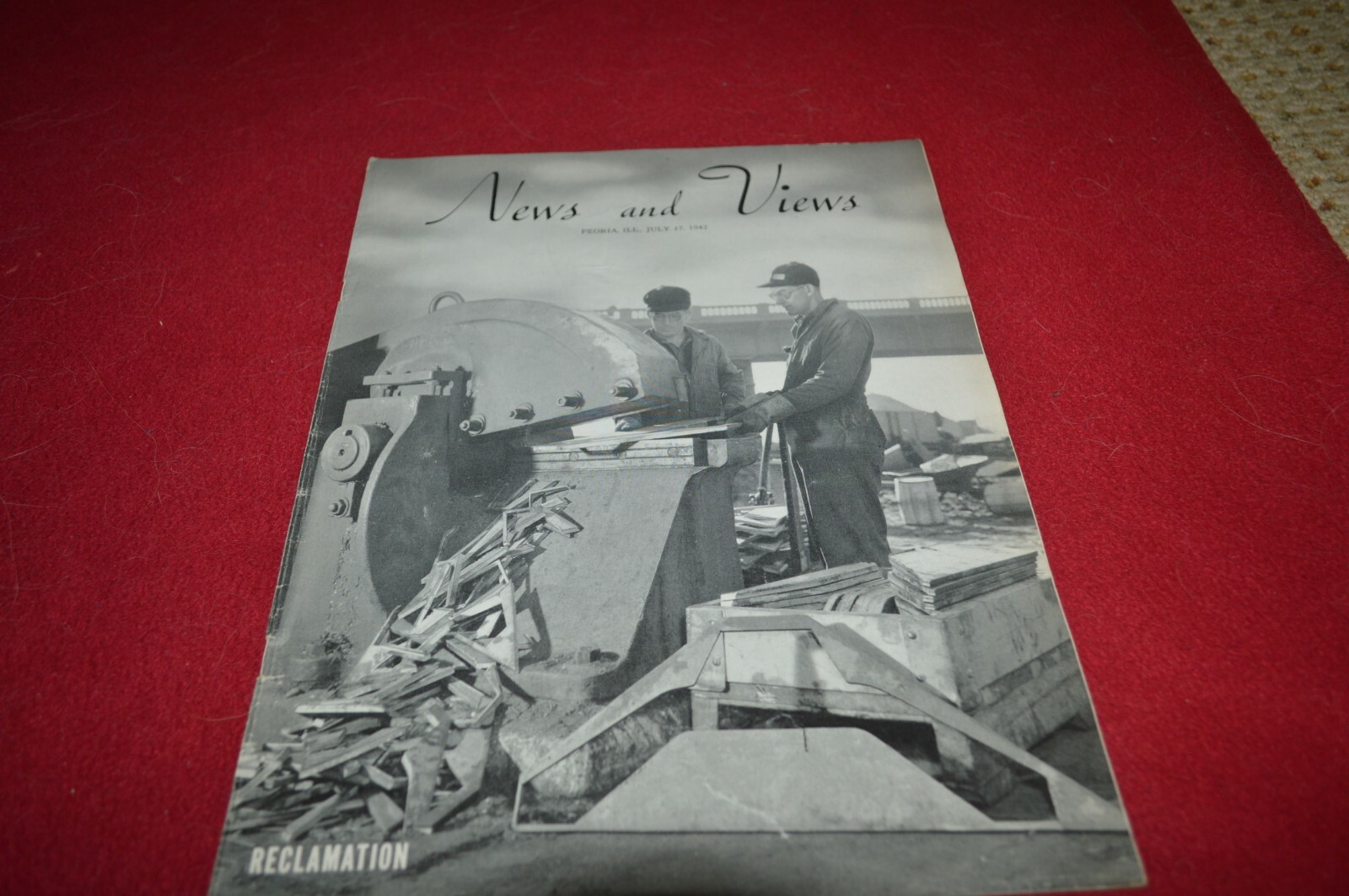 Caterpillar Employee Magazine News & Views July17 1942 Dealer&rsquo;s Brochure AMIL16