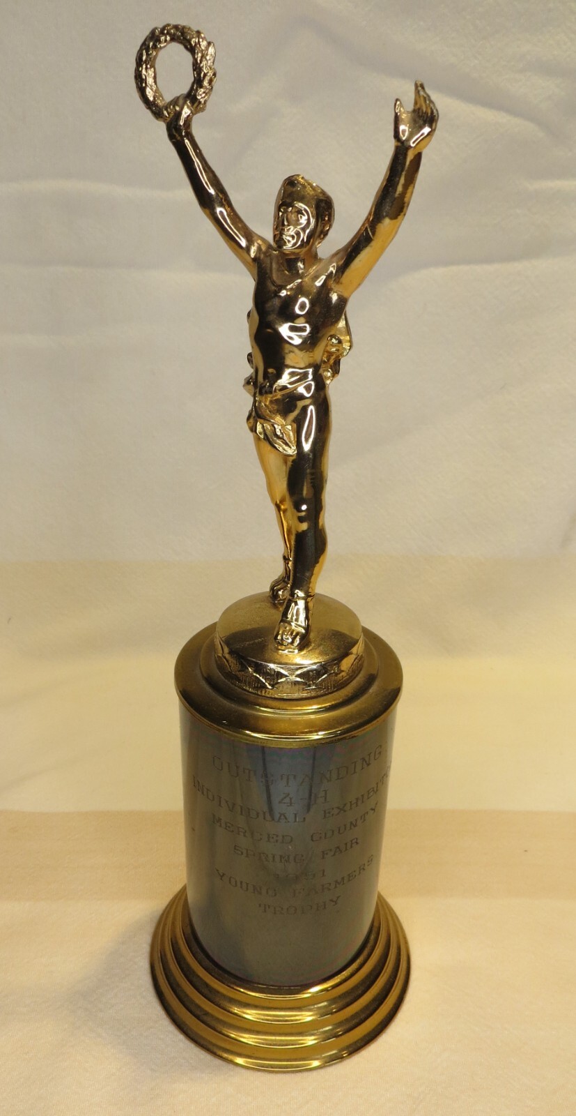 Vintage 1951 4-H Outstanding Young Farmers Trophy