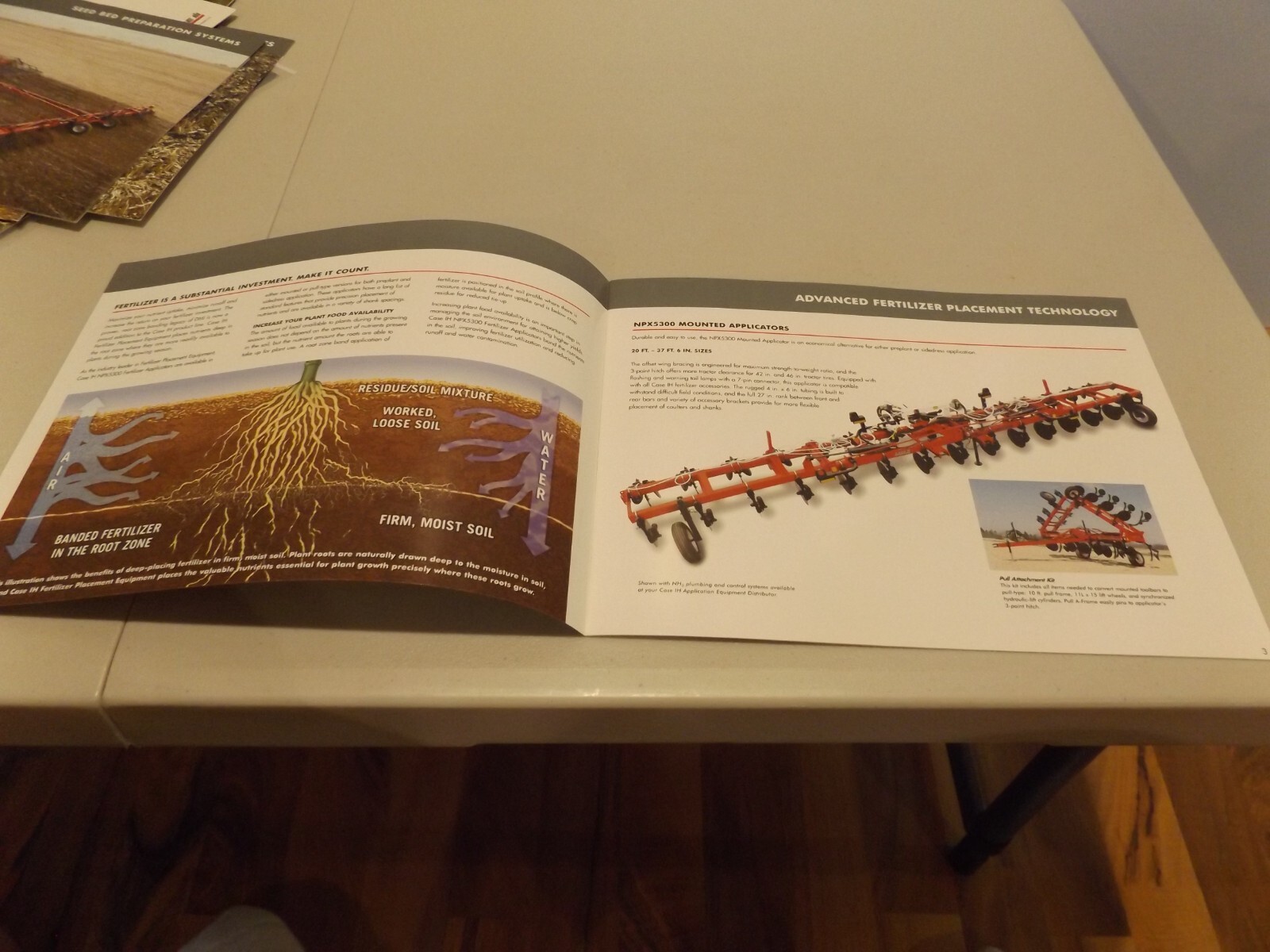 CASE-IH NPX5300 FERTILIZER APPLICATORS, LIT #CIH7140501 2005
